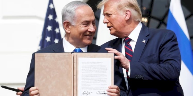 Perdana Menteri Israel Benjamin Netanyahu dan Presiden terpilih Amerika Serikat (AS) Donald Trump/Reuters