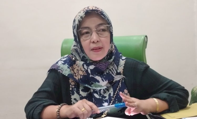 Anggota KPU Kota Palembang Divisi Teknis Penyelenggaraan Pemilu, Sri Maryati/Foto: Dudi