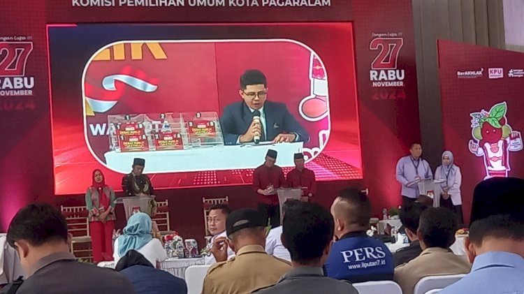 Debat Pamungkas Antar Paslon Kepala Daerah Pagar Alam Yang Di Adakan KPUD. (Taufik/RMOLSumsel.id)