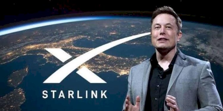 Elon Musk memperkenalkan starlink/net