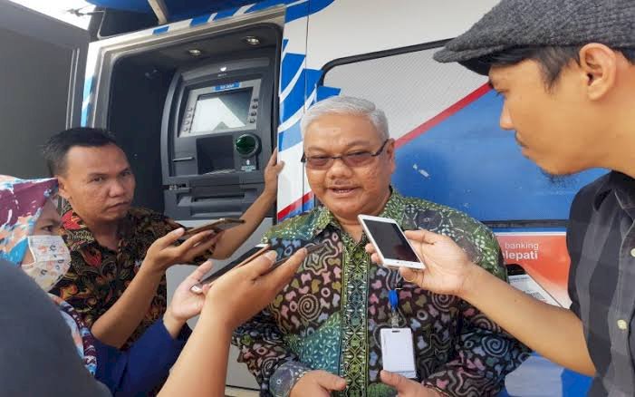  Direktur utama Bank SumselBabel Achmad Syamsuddin (Maya Hasan/RMOLSumsel)