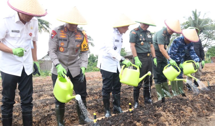 lda Sumatera Selatan (Sumsel) resmi meluncurkan Gugus Tugas Polri dalam Mendukung Ketahanan Pangan/ist