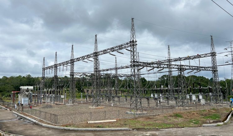 Gardu induk Empat Lawang yang berhasil Energize (humas PLN/rmolsumsel.id)
