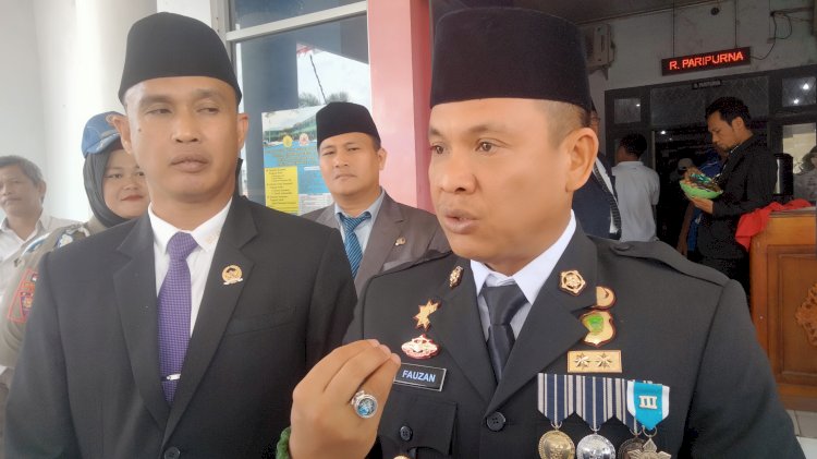  Pj Bupati Empat Lawang, Fauzan bersama Ketua DPRD Empat Lawang. (ist/rmolsumsel.id) 