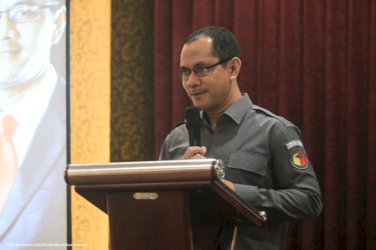 Anggota Bawaslu Sumsel, Ahmad Naafi. (ist/rmolsumsel.id) 