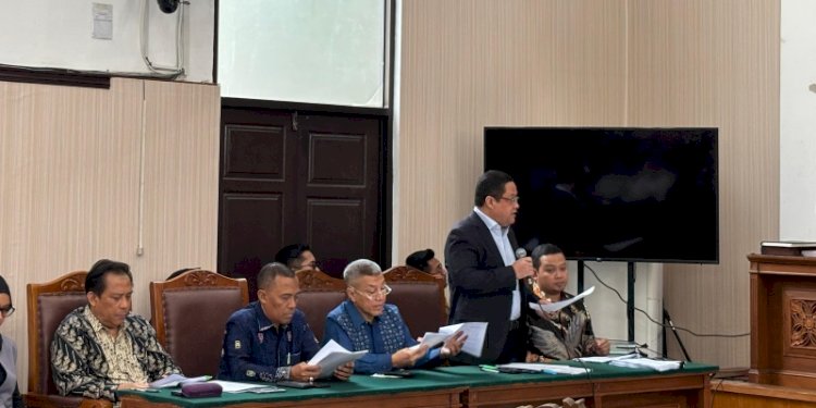 Kuasa Hukum Tom Lembong, Ari Yusuf Amir dan tim dalam sidang praperadilan Tom Lembong /RMOL