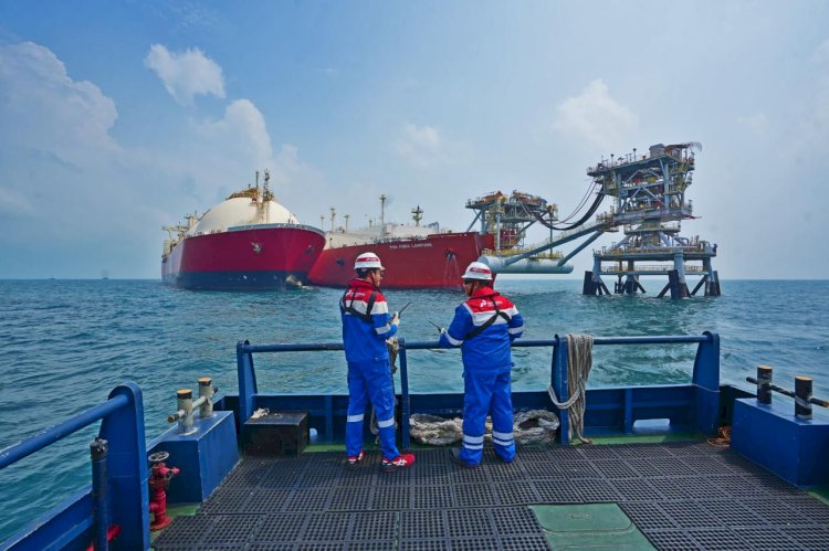Pengelolaan gas oleh PGN (humas PGN)