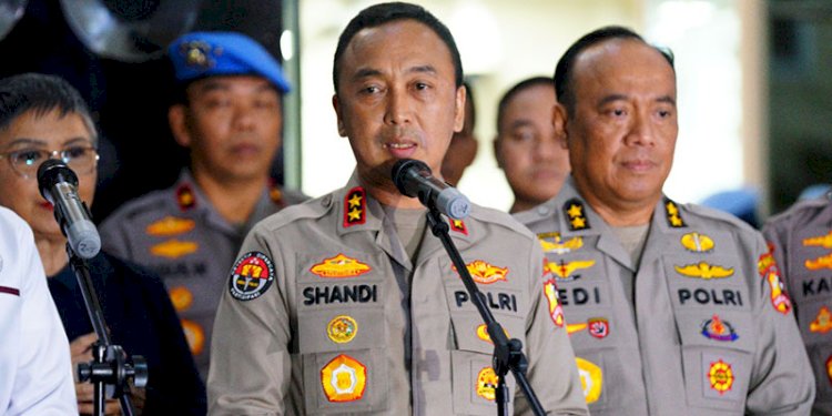 Kadiv Humas Polri, Irjen Sandi Nugroho di TNCC Polri, Jakarta Selatan, Selasa, 26 November 2024/Humas Polri