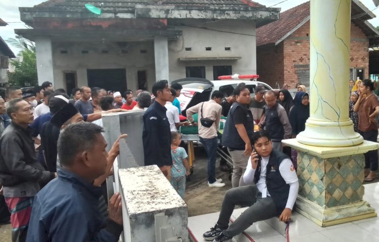 Petugas KPPS Desa Alai Selatan Kabupaten Muara Enim meninggal dunia saat bertugas/ist