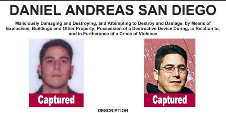 Foto tersangka teroris, Daniel Andreas San Diego/Net