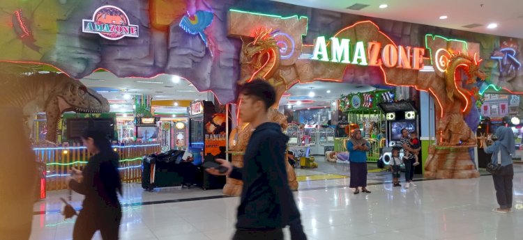 Suasana di Palembang Square Mall. (maya hasan/rmolsumsel.id) 