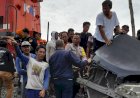 Mobil Tertabrak Kereta di Prabumulih, Satu Tewas, Satu Luka