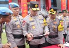 Tingkatkan Disiplin dan Cegah Penyalahgunaan, Wakapolda Sumsel Cek Senjata Api Personel