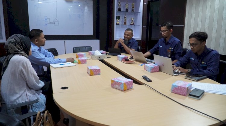 Pertemuan pihak RS Hermina Jakabaring  dengan PLN UP3 Palembang/ist 