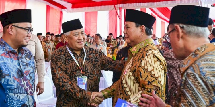 Presiden Prabowo Subianto dan mantan Ketua Umum PP Muhammadiyah, Din Syamsuddin/Ist
