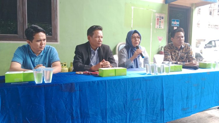Tim pemenangan YPN YESS saat menggelar jumpa pers terkait gugatan ke MK/ist