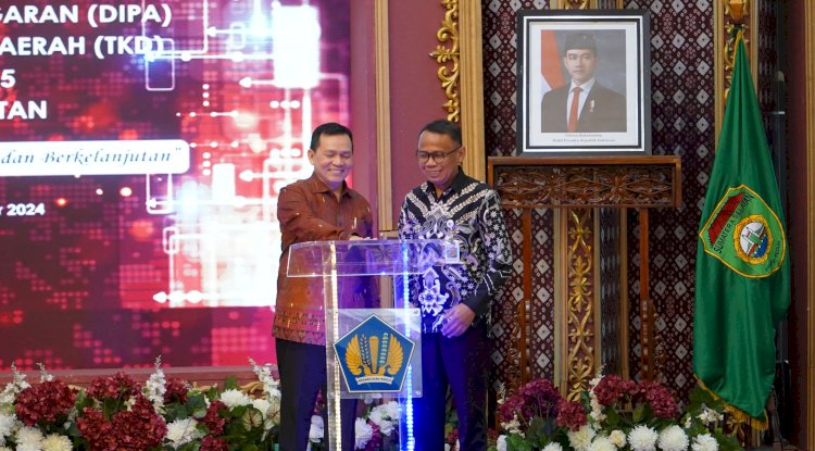 Pj Gubernur Sumsel Elen Setiadi dalam kegiatan di Griya Agung Palembang/ist