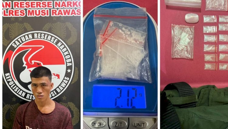 Tersangka berikut dengan barang bukti diamankan/dokumen polisi