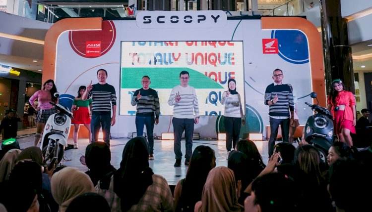 Peluncuran New Honda Scopy di OPI Mall/Foto: Maya Hasan