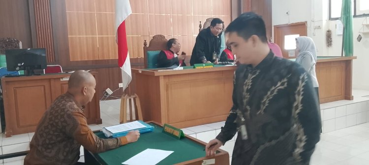 Mantan Ketua Pengawas Yayasan Universitas Sjakhyakirti, KGS Roy Saleh melakukan gugatan ke Pengadilan Negeri Palembang terkait pemberhentian sepihak/ist
