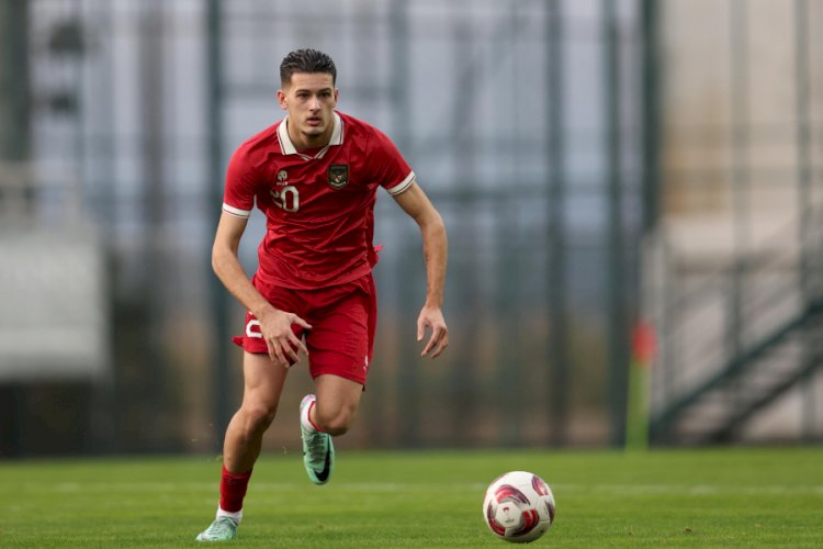 Bek Timnas Indonesia Justin Hubner/PSSI