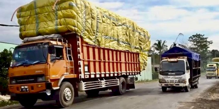 Truk ODOL. (ist/rmolsumsel.id) 