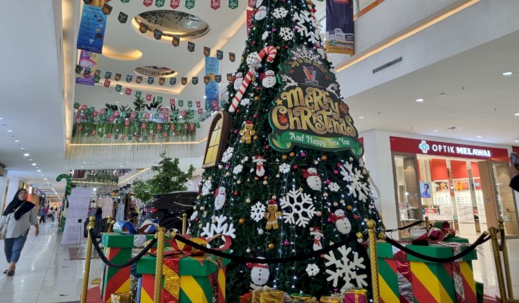 OPI Mall Jakabaring menggelar diskon hingga 80% Memeriahkan liburan Nataru 2024/ist