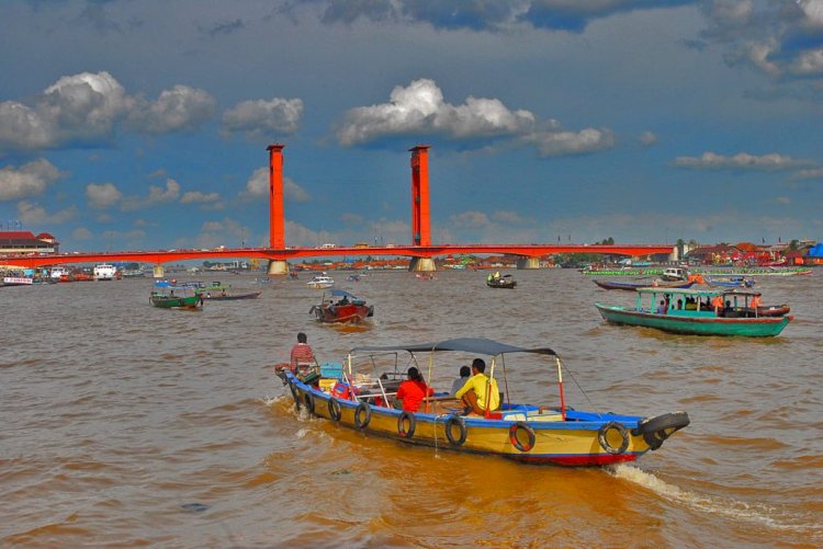 Sungai Musi Palembang. (net)