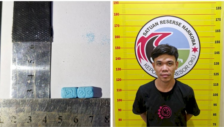 Tersangka beserta barang bukti diamankan/ist