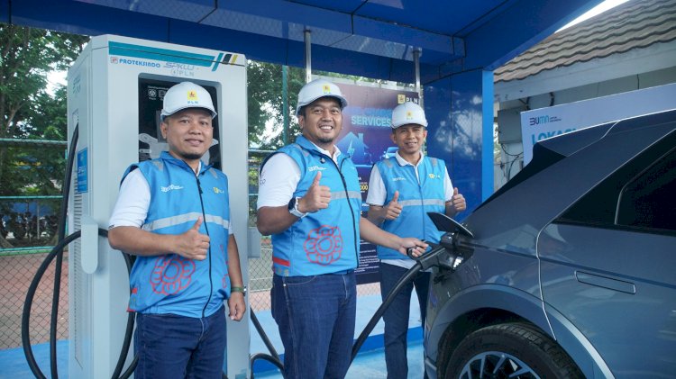  Persiapan SPKLU PLN untuk selama Nataru (Humas PLN)