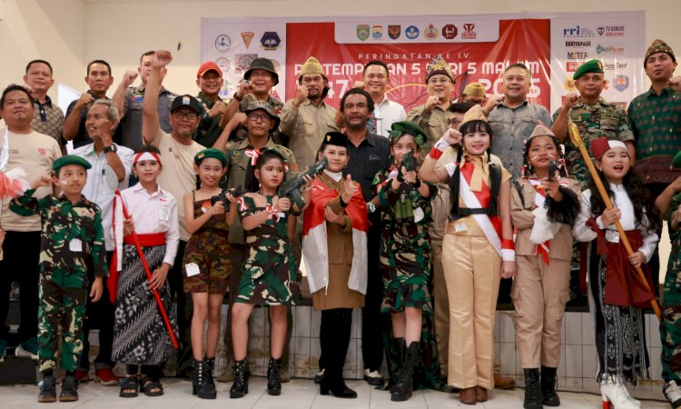 Penjabat (Pj) Wali Kota Palembang, Dr Cheka Virgowansyah, secara resmi membuka peringatan Pertempuran Lima Hari Lima Malam (P5H5M) di Gedung Kesenian Palembang /Foto: Dudi Oskandar
