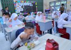 Lima Sekolah di Palembang Mulai Jalankan Program Makan Bergizi Gratis