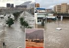 Mekkah dan Jeddah Tergenang Banjir, Hujan Deras Diperkirakan Terus Berlanjut