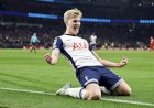 Gol Telat Bergvall Bawa Spurs Tundukkan Liverpool di Carabao Cup
