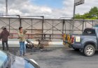 Usai Isi Bensin Eceran, Motor Guru Hangus Terbakar di Fly Over Simpang Polda