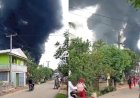 Sempat Ada Suara Ledakan, Pipa Minyak Milik Medco Energy di PALI Kembali Terbakar