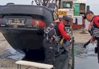Mobil Jenderal Purnawirawan BIN Tercebur ke Laut, Rekaman CCTV Ungkap Fakta Baru