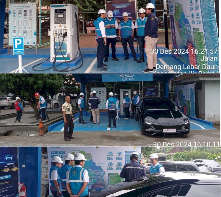 PLN siaga layani pengguna mobil listrik selama nataru/ist