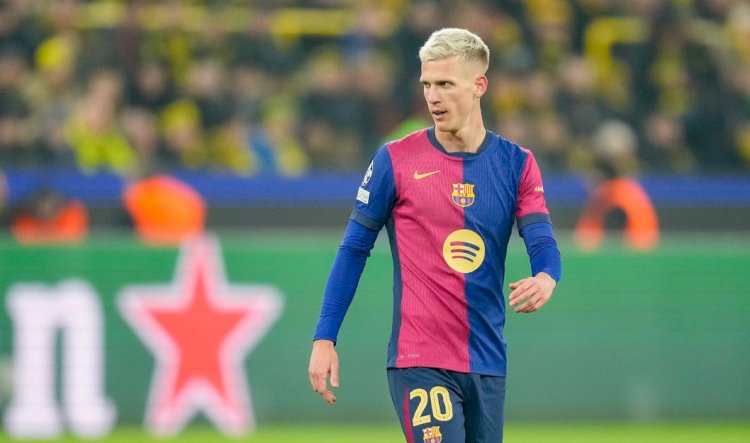Pemain Barcelona Dani Olmo/net