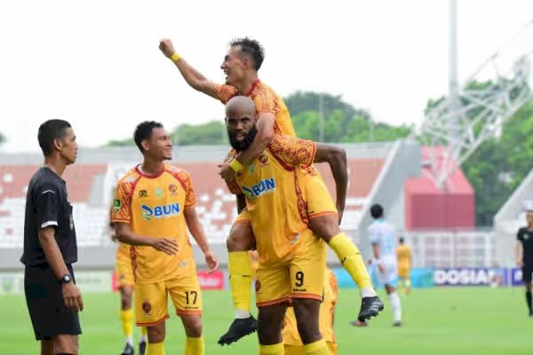 Selebrasi pemain SFC usai melakoni laga kontra Persikabo/Dokumen Media Officer SFC