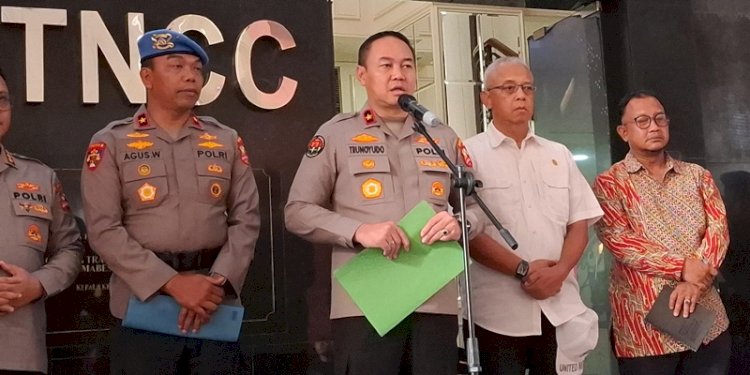 Karo Penmas Divisi Humas Polri Brigjen Trunoyudo Wisnu Andiko di Gedung TNCC, Mabes Polri, Jakarta Selatan pada Kamis, 2 Januari 2025/RMOL