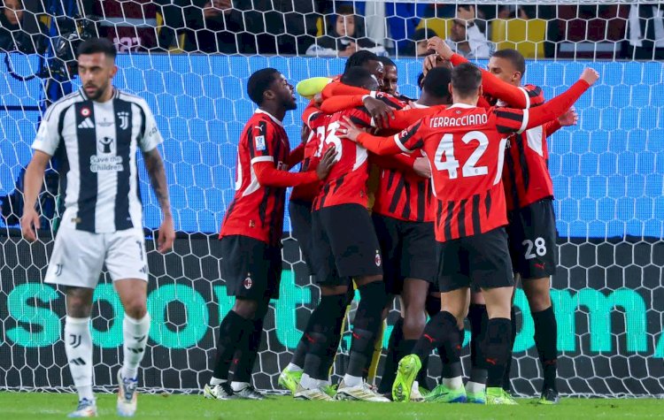 AC Milan berhasil mengamankan tiket ke final Supercoppa Italiana /net