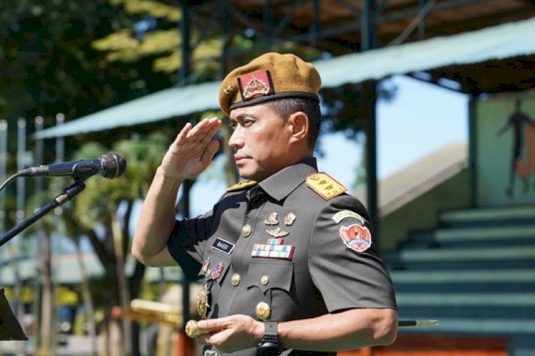 Panglima Kodam (Pangdam) II Sriwijaya, Mayjen TNI M Naudi Nurdika. (Dokumentasi Kodam II Sriwijaya)