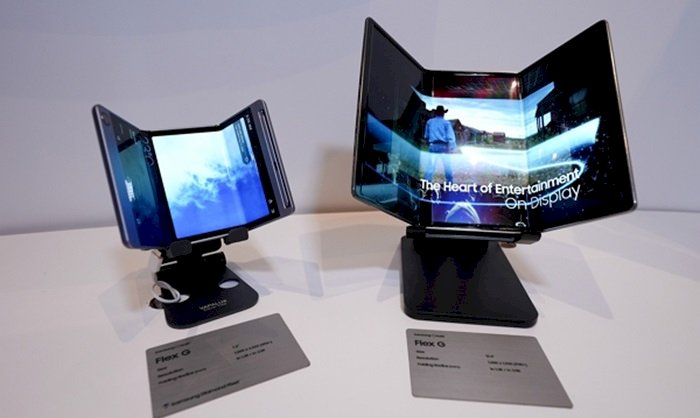 Samsung Tri Fold. (ist/rmolsumsel.id) 