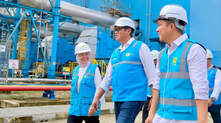 Suasana pada saat kegiatan peresmian pembagunan PLN induk Sulawesi/Humas PLN