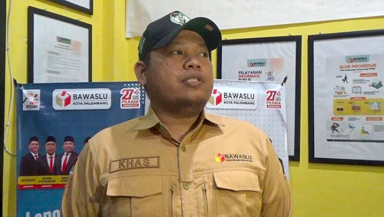 Ketua Bawaslu Palembang Khairil Anwar Simatupang/ist