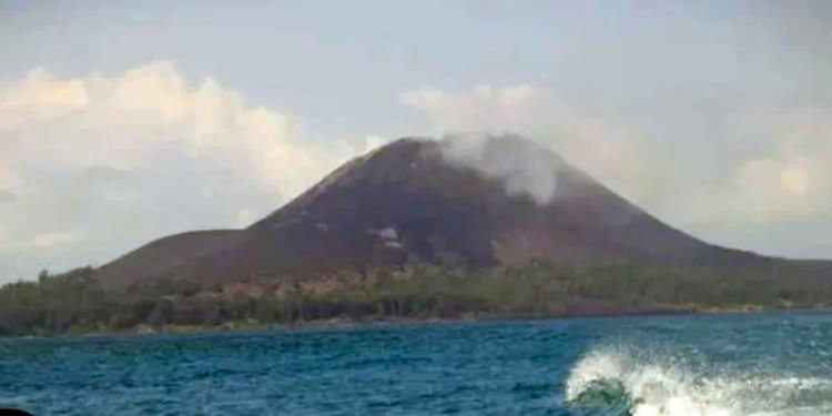 Gunung Anak Krakatau/Dok Humas PVMBG