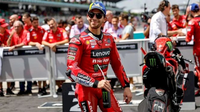Pebalap Enea Bastianini saat masih bersama Ducati/net