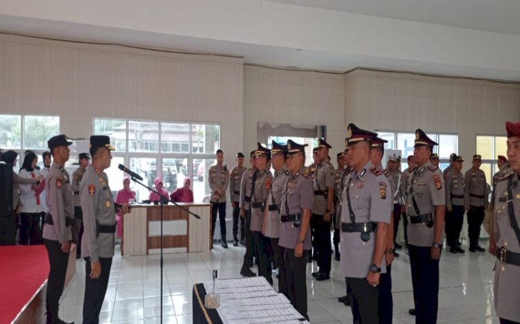 Mutasi PJU Polres Pagar Alam/ist