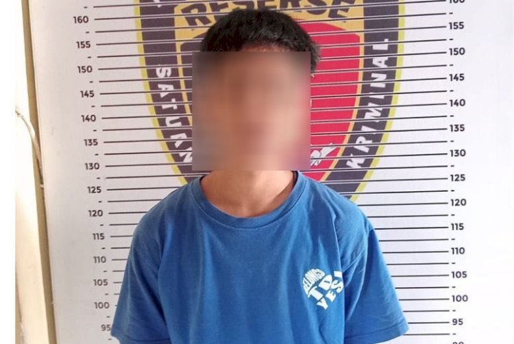 Tersangka penusukan di depan Cafe D'best Lubuklinggau menyerahkan diri/humas Polres